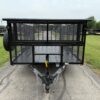 2025 TIGERTX 83" X 16' LANDSCAPE TRAILER W/ STORAGE BOX, WEED EATER RACKS, 4' SIDES AND SPARE 7,000 GVWR - Image 8