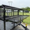 2025 TIGERTX 83" X 16' LANDSCAPE TRAILER W/ STORAGE BOX, WEED EATER RACKS, 4' SIDES AND SPARE 7,000 GVWR - Image 9