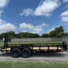 2025 TOP HAT 83" X 20' HD SQUARE TOP UTILITY TRAILER 5XM STAND UP RAMPS, SPARE 14,000 GVWR - Image 3