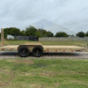 2025 DELCO 83" X 22' BUMPER PULL EQUIPMENT TRAILER WITH STAND UP RAMPS MOJAVE TAN 14,000 GVWR - Image 3
