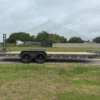 2025 DELCO 83" X 24' BUMPER PULL EQUIPMENT TRAILER WITH STAND UP RAMPS FIGHTER JET GRAY 14,000 GVWR - Image 3