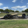 2025 LIBERTY TRAILERS 83" X 22' TILT DECK TRAILER WITH SPARE GRAY/BLACK 17,500 GVWR - Image 3
