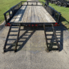 2021 BIG TEX 83" X 16' PIPE TOP TRAILER WITH SLIDE OUT RAMPS W/ SPARE 7,000 GVWR - Image 4