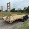 2025 DELCO 83" X 22' BUMPER PULL EQUIPMENT TRAILER WITH STAND UP RAMPS MOJAVE TAN 14,000 GVWR - Image 4
