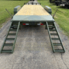 2025 DELCO 83" X 20' BUMPER PULL EQUIPMENT TRAILER WITH STAND UP RAMPS ARMY GREEN 14,000 GVWR - Image 5