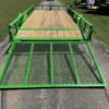 2025 LIBERTY 78" X 14' SINGLE AXLE TRAILER W/ DOVE TAIL, RAMP GATE, SPARE LIME GREEN 2,990 GVWR - Image 5