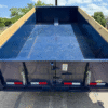 2025 LIBERTY 83" X 14' TELESCOPING DUMP TRAILER WITH TARP, RAMPS AND SPARE NAVY/BLACK 15,400 GVWR - Image 5