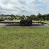 2025 DELCO 83" X 20' BUMPER PULL EQUIPMENT TRAILER WITH STAND UP RAMPS ARMY GREEN 14,000 GVWR - Image 6