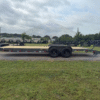 2025 DELCO 83" X 24' BUMPER PULL EQUIPMENT TRAILER WITH STAND UP RAMPS FIGHTER JET GRAY 14,000 GVWR - Image 6