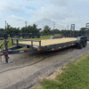 2025 DELCO 83" X 24' BUMPER PULL EQUIPMENT TRAILER WITH STAND UP RAMPS FIGHTER JET GRAY 14,000 GVWR - Image 7