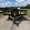 2025 TOP HAT 83" X 20' HD SQUARE TOP UTILITY TRAILER 5XM STAND UP RAMPS, SPARE 14,000 GVWR - Image 8