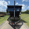 2025 LIBERTY 83" X 14' TELESCOPING DUMP TRAILER WITH TARP, RAMPS AND SPARE NAVY/BLACK 15,400 GVWR - Image 8