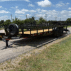 2025 TOP HAT 83" X 20' HD SQUARE TOP UTILITY TRAILER 5XM STAND UP RAMPS, SPARE 14,000 GVWR - Image 9