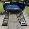 2025 LIBERTY 83" X 14' TELESCOPING DUMP TRAILER WITH TARP, RAMPS AND SPARE NAVY/BLACK 15,400 GVWR - Image 11