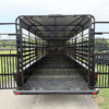 2025 DELCO 6' 8" X 32' BAR TOP GOOSENECK CATTLE STOCK TRAILER BLACK/GREY 21,000 GVWR - Image 11