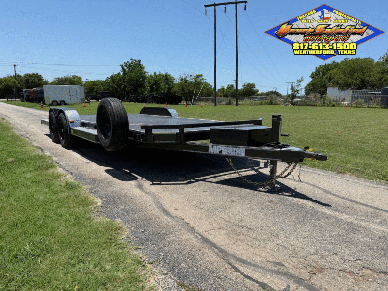 2025 MP CUSTOMS 83″ X 20′ ALL STEEL HD CAR HAULER, ATP PACKAGE W/ SPARE 9,990 GVWR