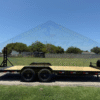 2025 MP CUSTOMS 83" X 22’ EQUIPMENT TRAILER W/ 2' DOVE TAIL, STAND UP RAMPS, SPARE 14,000 GVWR - Image 3