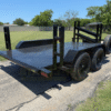 2025 MP CUSTOMS 77" X 12' TANDEM AXLE WELDING TRAILER W/ SPARE 7,000 GVWR - Image 4