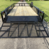 2025 MP CUSTOMS 83" X 16' TANDEM AXLE UTILITY TRAILER W/ 2' DOVE TAIL, 3' RAMP GATE, SPARE 7,000 GVWR - Image 5