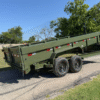 2026 DELCO 83" X 16' GOOSENECK TELESCOPING DUMP TRAILER WITH 2' SIDEWALLS, TARP, RAMPS AND SPARE 14,000 GVWR - Image 6