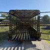 2026 DELCO 6′ 8″ X 24′ BAR TOP GOOSENECK CATTLE STOCK TRAILER 14K-GVWR  BLACK/GRAY - Image 6