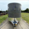2026 DELCO 6' X 16' BUMPER PULL STOCK TRAILER FIGHTER JET GREY 12K GVWR - Image 7