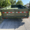 2026 DELCO 83" X 16' GOOSENECK TELESCOPING DUMP TRAILER WITH 2' SIDEWALLS, TARP, RAMPS AND SPARE 14,000 GVWR - Image 8