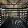 2026 DELCO 6′ 8″ X 24′ BAR TOP GOOSENECK CATTLE STOCK TRAILER 14K-GVWR  BLACK/GRAY - Image 9