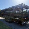 2026 DELCO 6′ 8″ X 24′ BAR TOP GOOSENECK CATTLE STOCK TRAILER 14K-GVWR  BLACK/GRAY - Image 10