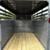 2026 DELCO 6' X 16' BUMPER PULL STOCK TRAILER FIGHTER JET GREY 12K GVWR - Image 11