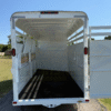 2026 DELCO 6' X 16' 3 HORSE TRAILER BUMPER PULL WHITE 12,000 GVWR - Image 6