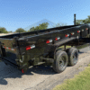 2026 DELCO 83" X 16' GOOSENECK TELESCOPING DUMP TRAILER WITH 2' SIDEWALLS, TARP, RAMPS AND SPARE 14,000 GVWR - Image 6
