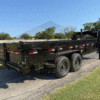 2026 DELCO 83" X 16' GOOSENECK TELESCOPING DUMP TRAILER WITH 2' SIDEWALLS, TARP, RAMPS AND SPARE 14,000 GVWR - Image 7
