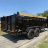 2025 LIBERTY 83"X16' GOOSENECK HI-SIDE DUMP 17500 GVWR WITH TARP, RAMPS, AND SPARE - Image 7