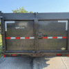 2026 DELCO 83" X 16' GOOSENECK TELESCOPING DUMP TRAILER WITH 4' SIDEWALLS, TARP, RAMPS AND SPARE 14,000 GVWR CHARCOAL GRAY - Image 9