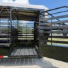 2026 DELCO 6′ 8″ X 20′ BAR TOP GOOSENECK CATTLE STOCK TRAILER 14K-GVWR  BLACK/GRAY - Image 9