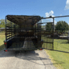 2026 DELCO 6′ 8″ X 20′ BAR TOP GOOSENECK CATTLE STOCK TRAILER 14K-GVWR  BLACK/GRAY - Image 12