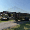 2026 DELCO 83" X 16' GOOSENECK TELESCOPING DUMP TRAILER WITH 4' SIDEWALLS, TARP, RAMPS AND SPARE 14,000 GVWR CHARCOAL GRAY - Image 15