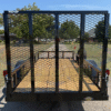 2026 TOP HAT DERBY JR EXPRESS 5'X10' ANGLE IRON TOP RAIL TRAILER W/RAMP GATE & SPARE 2990#GVWR - Image 5