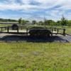 2026 TOP HAT 83" X 16' PIPE TOP TRAILER WITH 4' SPRING ASSISTED RAMP GATE AND SPARE 7,000 GVWR - Image 7