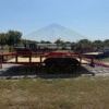 2026 TOP HAT 83″ X 14′ PIPE TOP UTILITY TRAILER WITH 4′ SPRING ASSIST RAMP GATE, SPARE 7k-GVWR-RED - Image 8