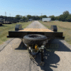 2026 TOP HAT SINGLE AXLE HYDRAULIC CUSHION TILT SCISSOR LIFT TRAILER WITH SPARE 7K-GVWR - Image 9