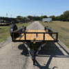 2026 TOP HAT DERBY JR EXPRESS 5'X10' ANGLE IRON TOP RAIL TRAILER W/RAMP GATE & SPARE 2990#GVWR - Image 10