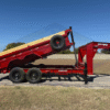 2026 LIBERTY 83" X 14' GOOSENECK DUMP TRAILER WITH TARP, RAMPS AND SPARE 15,900 GVWR RED - Image 4