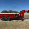 2026 LIBERTY 83" X 14' GOOSENECK DUMP TRAILER WITH TARP, RAMPS AND SPARE 15,900 GVWR RED - Image 5