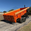2026 LIBERTY 83" X 16' BUMPER PULL DUMP WITH TARP, RAMPS AND SPARE 15,400 GVWR ORANGE/BLACK - Image 6