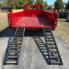 2026 LIBERTY 83" X 14' GOOSENECK DUMP TRAILER WITH TARP, RAMPS AND SPARE 15,900 GVWR RED - Image 9