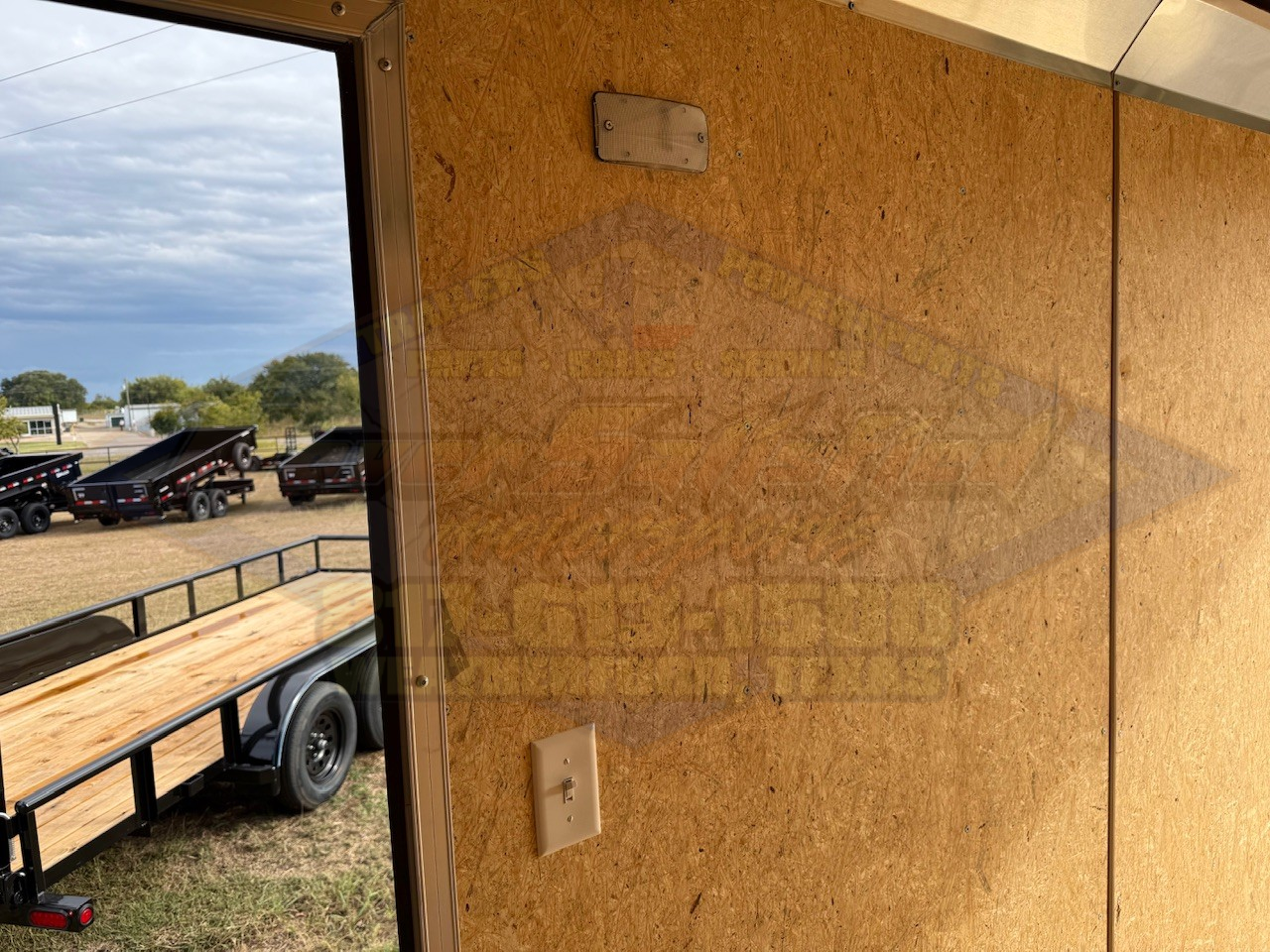 2026 LOOK 7' X 16' TANDEM AXLE ENCLOSED CARGO TRAILER WITH SPARE, BLACK 7,000 GVWR - Image 11