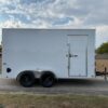 2026 LOOK 7' X 14' TANDEM AXLE ENCLOSED CARGO TRAILER WITH SPARE WHITE 7,000 GVWR - Image 3