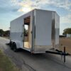 2026 LOOK 7' X 14' TANDEM AXLE ENCLOSED CARGO TRAILER WITH SPARE WHITE 7,000 GVWR - Image 9